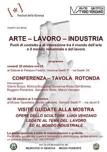 ARTE – LAVORO-INDUSTRIA Punti di contatto e di interazione tra il mondo dell’arte e il mondo industriale e del lavoro