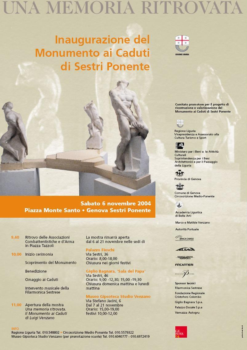 Mostra “Una memoria ritrovata”