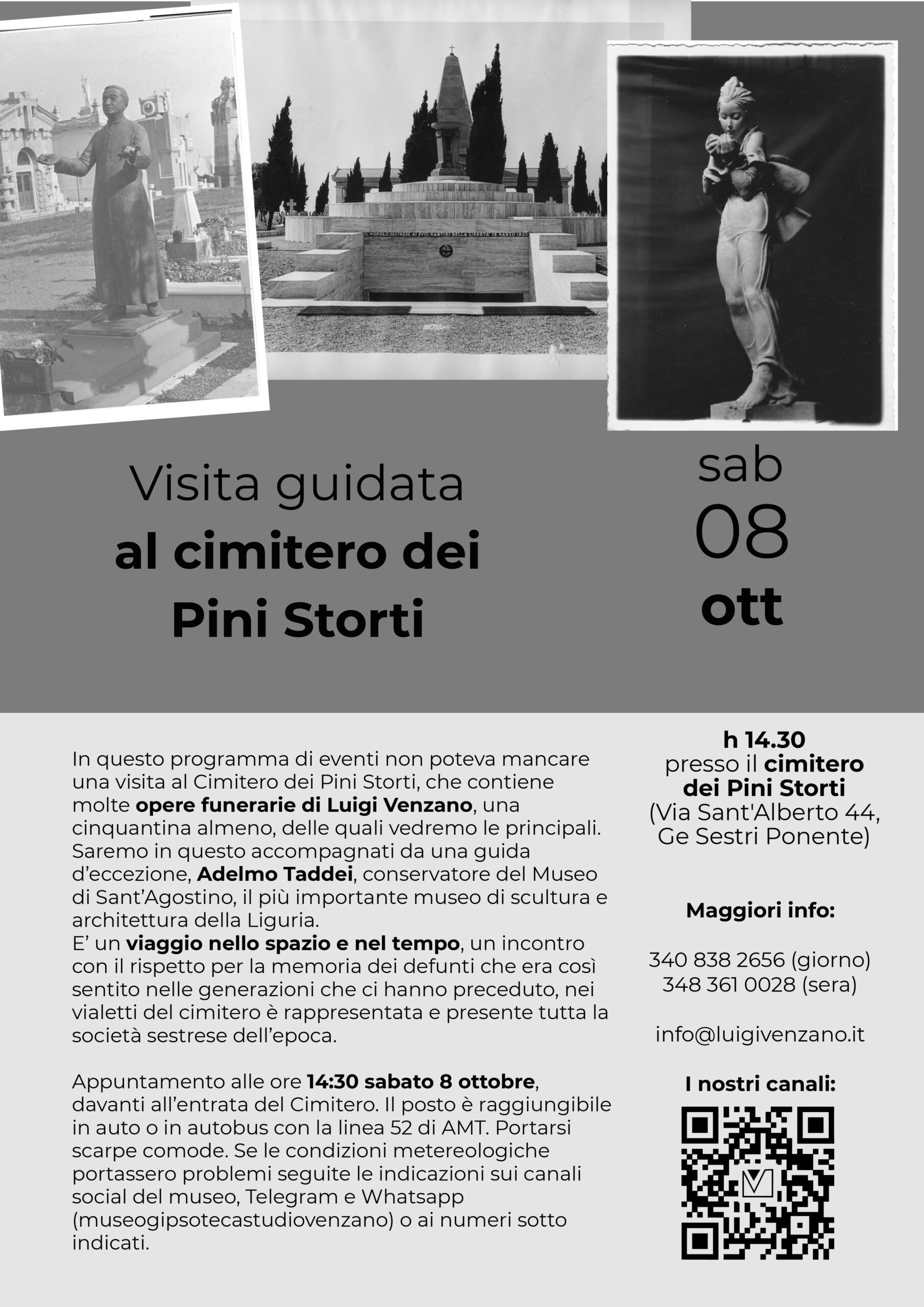 Visita guidata al cimitero dei Pini Storti