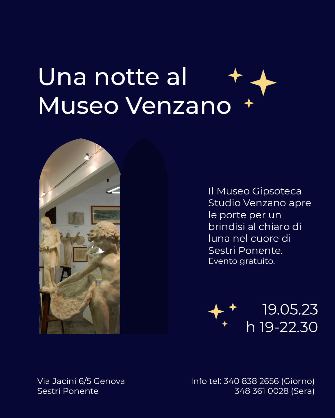 Una notte al Museo Venzano